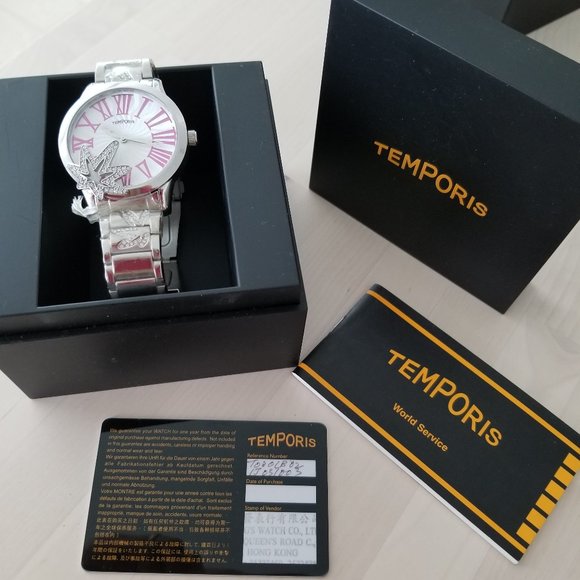 Authentic L’amour  “LOVE” Stainless Steel Quartz Watch, New Battery replaced. - Picture 1 of 10